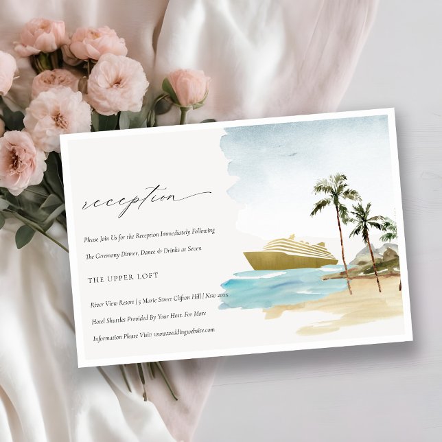 Recepción de la Boda Tropical de la Palm de Crucer (Subido por el creador)