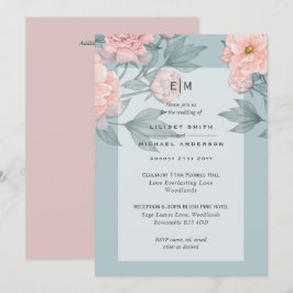 Recepción de la invitación a la boda de los peONES