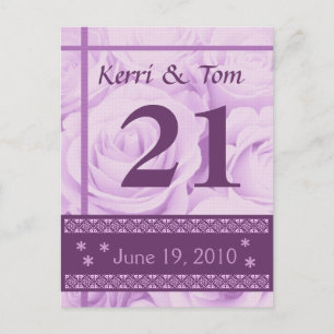 Recepción de la tarjeta número de mesa del Boda de