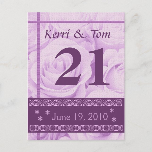 Recepción de la tarjeta número de mesa del Boda de (Anverso)