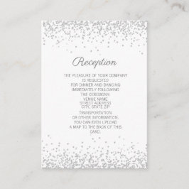 Recepción de matrimonio de Purpurinas de diamantes