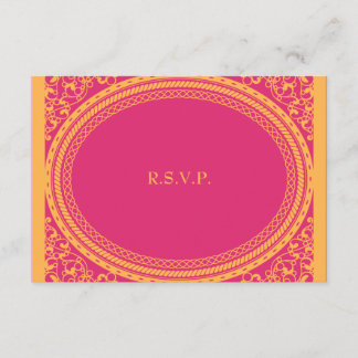Recepción de matrimonio fluorescente/neón RSVP