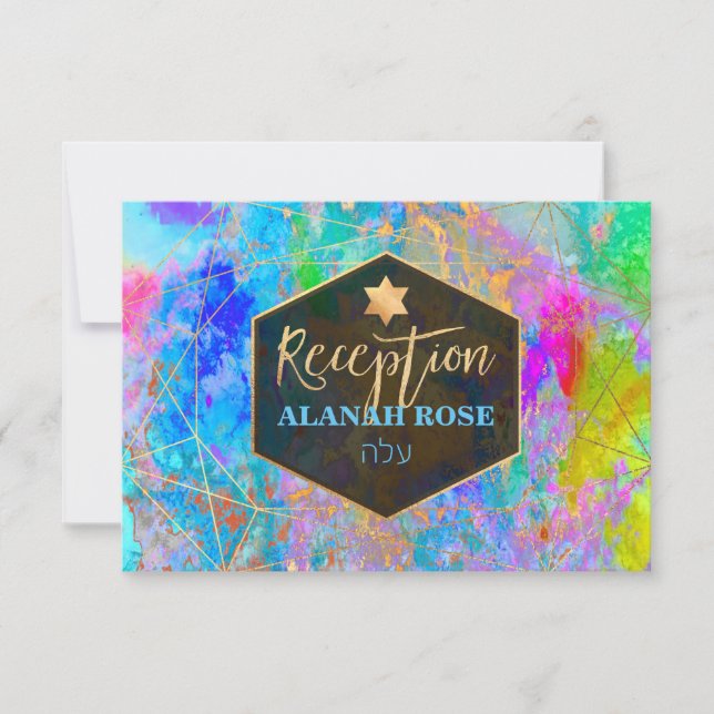 Recepción de PixDezines Galaxy Resumen de Mitzvah (Anverso)