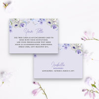 Recepción de Quinceanera Púrpura Peri Floral