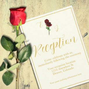 Recepción de Rosa de marfil de oro