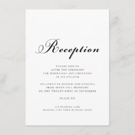 Recepción de script de boda