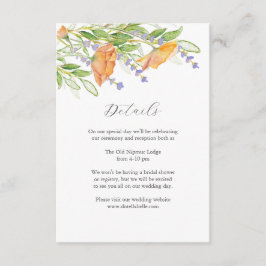 Recepción Detalles sobre el tema de la tarjeta de Boda