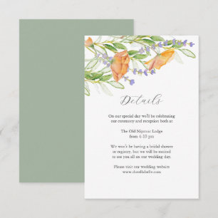 Recepción Detalles sobre el tema de la tarjeta de Boda