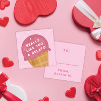 Dulce tarjeta de El día de San Valentín de aula ro