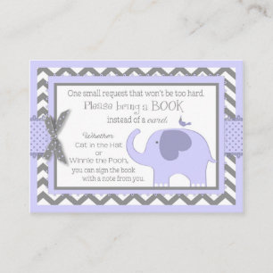 Recepción Elefante de Lavender trae tarjeta de libro
