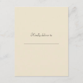 Recepción Elegante tarjeta de gabinete de código Qr para fot