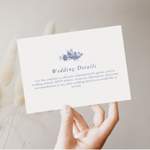 Recepción Elegante tarjeta de gabinete de detalles de deseos