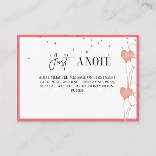 Recepción Elegante tarjeta de visualización de la ducha de n
