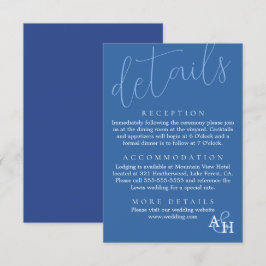 Recepción Elegante tarjeta RSVP de escritura de caligrafía a