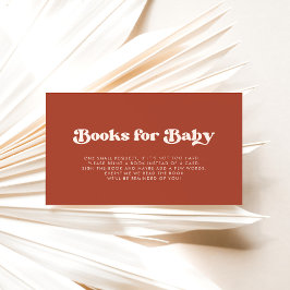 Recepción Elegante terracota Tarjeta de reserva para la duch