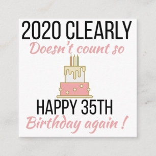 Recepción Feliz cumpleaños 36, divertida tarjeta de cumpleañ