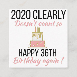 Recepción Feliz cumpleaños 37, divertida tarjeta de cumpleañ