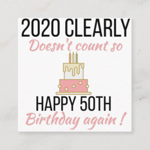 Recepción Feliz cumpleaños número 51, divertida tarjeta de c