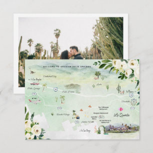 Recepción Fin de semana de boda en La Quinta   Tarjeta de it