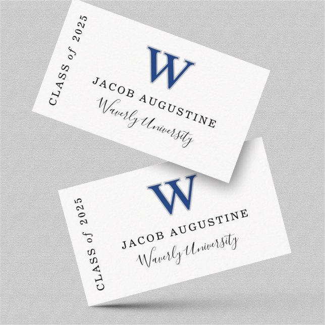 Recepción Inserción de la tarjeta de nombre de graduación co (Subido por el creador)