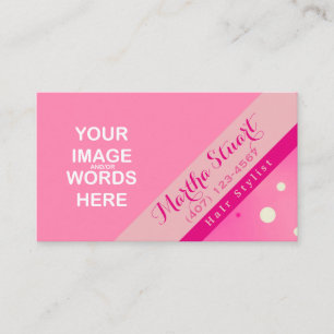 Recepción Insertar foto / burbujas perky - tarjeta de visita