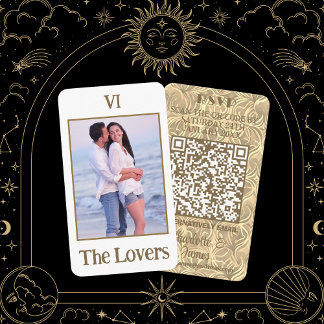 Recepción La tarjeta Tarot de fotos de los amantes | Código