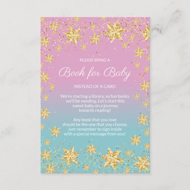 Recepción Libro de tarjeta para bebé para baby shower de Twi (Anverso)