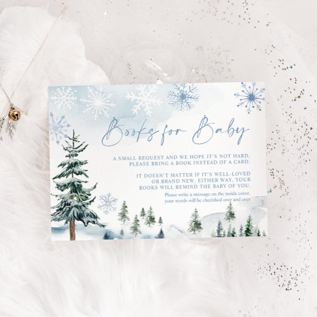 Recepción Libros de Invierno para Tarjeta de Bebé (Subido por el creador)