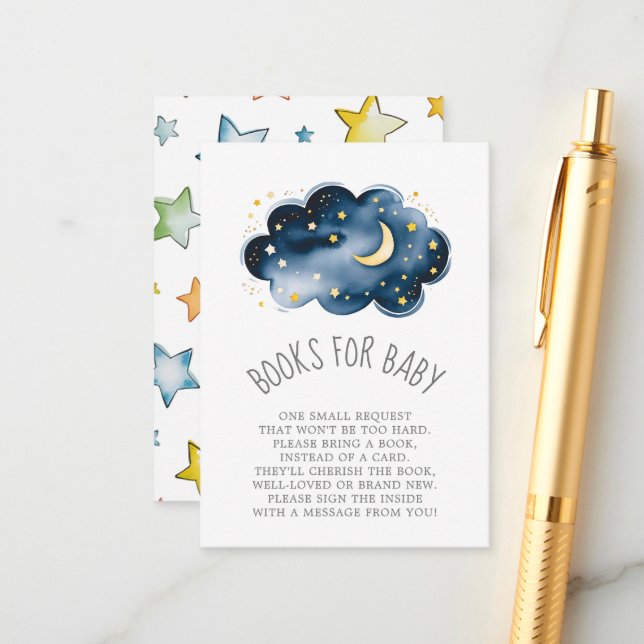 Recepción Libros de la Luna y las Estrellas para la Tarjeta  (Anverso/Reverso In Situ)