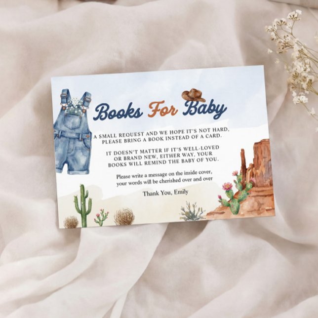 Recepción Libros de mezclilla azul para tarjeta de bebé  (Subido por el creador)