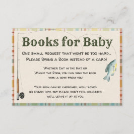 Recepción Libros de Niño Pescador para Tarjeta de Bebé