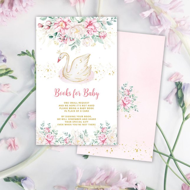 Recepción Libros de Princesa Cisne para Bebé Tarjeta Adjunta (Subido por el creador)