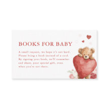 Libros de San Valentín para Tarjeta de Bebé Querid