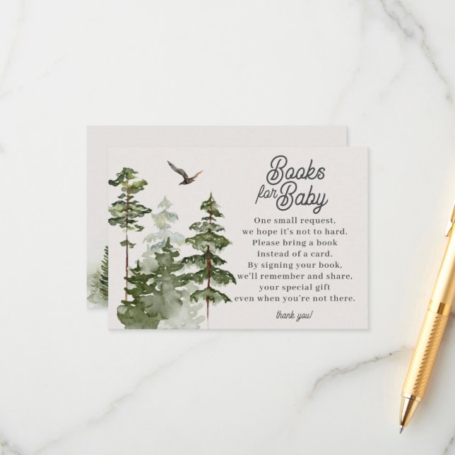 Recepción Libros forestales de Woodland para Tarjeta de Gabi (Anverso/Reverso In Situ)