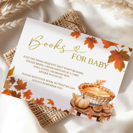 Recepción Libros para bebé tarjeta de shower de bebé pasteli