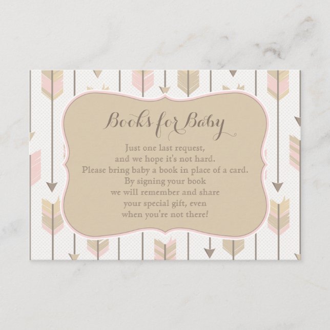 Recepción Libros para la tarjeta de inserción para bebés Rub (Anverso)