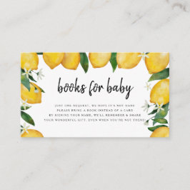 Recepción Libros para tarjeta de bebé, Baby Shower con temas