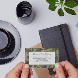 Recepción Libros para tarjeta de gabinete de Baby Shower Cam