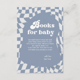 Recepción Libros retro Groovy para tarjeta de gabinete Baby 