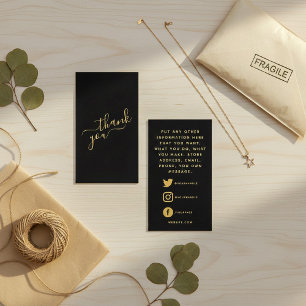 Recepción Logotipos sociales, tarjeta de inserción de pedido