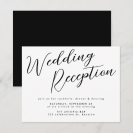 Recepción mínima de casamiento de Personalizado ne