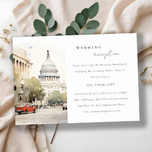 Recepción mínima de casamiento de Washington DC