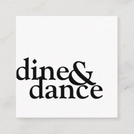 recepción minimalista y sencilla en blanco y negro