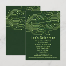 Recepción Mitzvah de la barra de la placa del circ