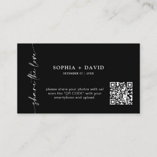 Recepción Moderno Comparte La Tarjeta De Fotos Bodas De Códi