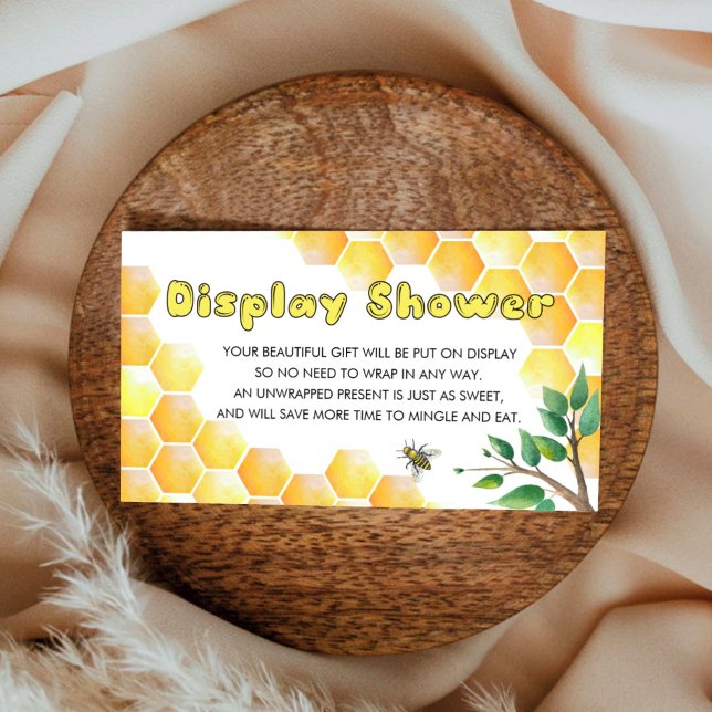 Recepción Mostrar tarjeta de inserción de Baby Shower (Subido por el creador)