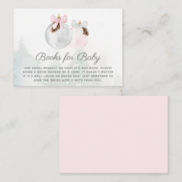 Recepción Navidades Baby Girl Books para la Tarjeta de Aloja