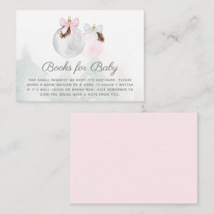 Recepción Navidades Baby Girl Books para la Tarjeta de Aloja