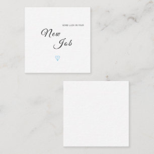 Recepción Nueva tarjeta de felicitaciones por la buena suert