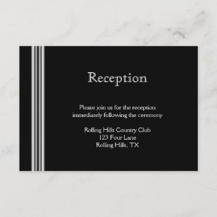 Recepción nupcial blanca negra del medallón del